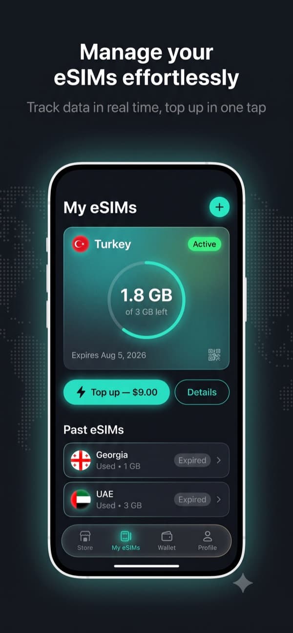 Sim-Sim: eSIM Travel Internet